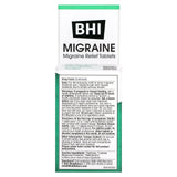 MediNatura, BHI, Migraine Relief, 100 Tablets - Supply Center USA