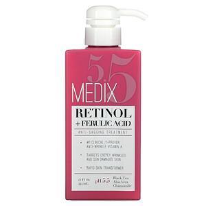 Medix 5.5, Retinol + Ferulic Acid, Anti-Sagging Treatment, 15 fl oz (444 ml) - Supply Center USA