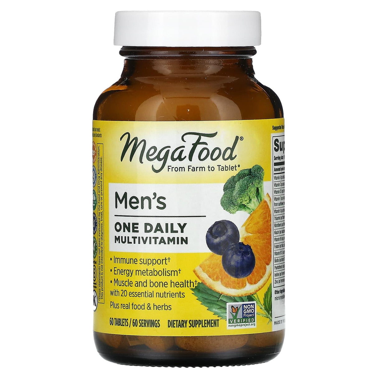 MegaFood, Men’s One Daily Multivitamin, 30 Tablets - Supply Center USA