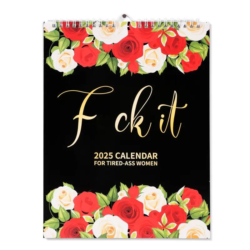 Mental Health Calendar 2024 - 2025 Funny Sweary Calendar 2024 - 2025 Wall Calendar with Sweary Affirmations Monthly Planner Prank Calendar for Home Offices - Supply Center USA