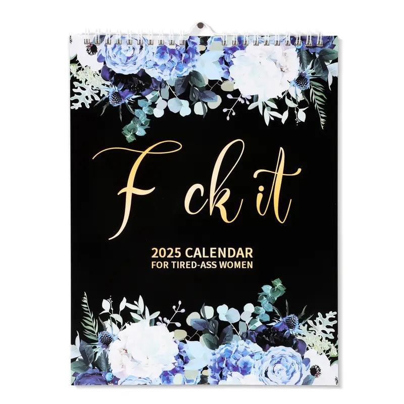 Mental Health Calendar 2024 - 2025 Funny Sweary Calendar 2024 - 2025 Wall Calendar with Sweary Affirmations Monthly Planner Prank Calendar for Home Offices - Supply Center USA