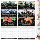 Mental Health Calendar 2024 - 2025 Funny Sweary Calendar 2024 - 2025 Wall Calendar with Sweary Affirmations Monthly Planner Prank Calendar for Home Offices - Supply Center USA