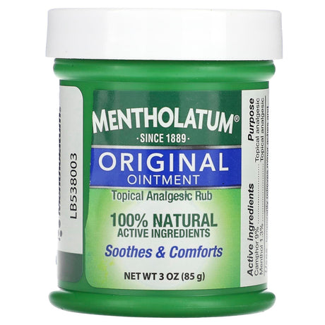 Mentholatum, Original Ointment, 3 oz (85 g) - Supply Center USA