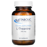Metabolic Maintenance, L-Theanine, 100 mg, 60 Capsules - Supply Center USA