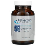 Metabolic Maintenance, L-Tyrosine, 500 mg, 100 Capsules - Supply Center USA