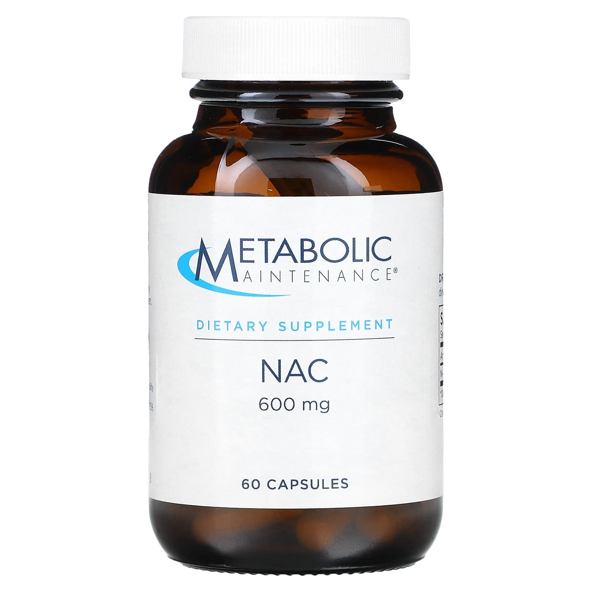 Metabolic Maintenance, NAC, 600 mg, 60 Capsules - Supply Center USA
