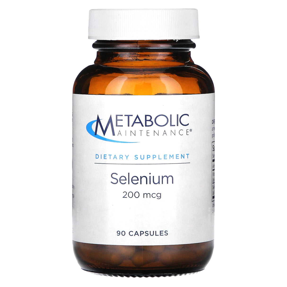 Metabolic Maintenance, Selenium, 200 mcg, 90 Capsules - Supply Center USA