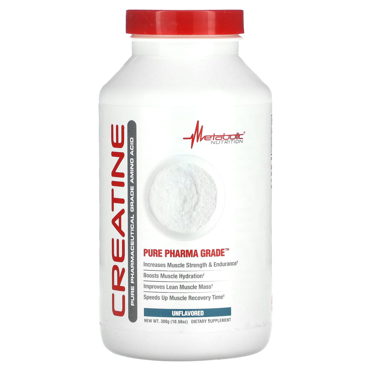 Metabolic Nutrition, Creatine, Unflavored, 17.64 oz (500 g) - Supply Center USA