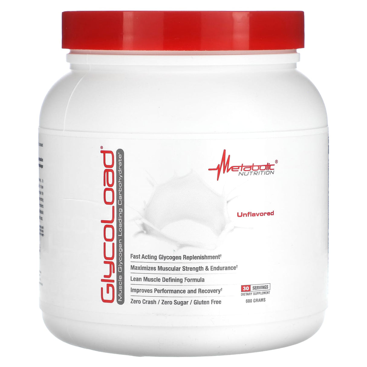 Metabolic Nutrition, GlycoLoad, Grape, 600 g - Supply Center USA