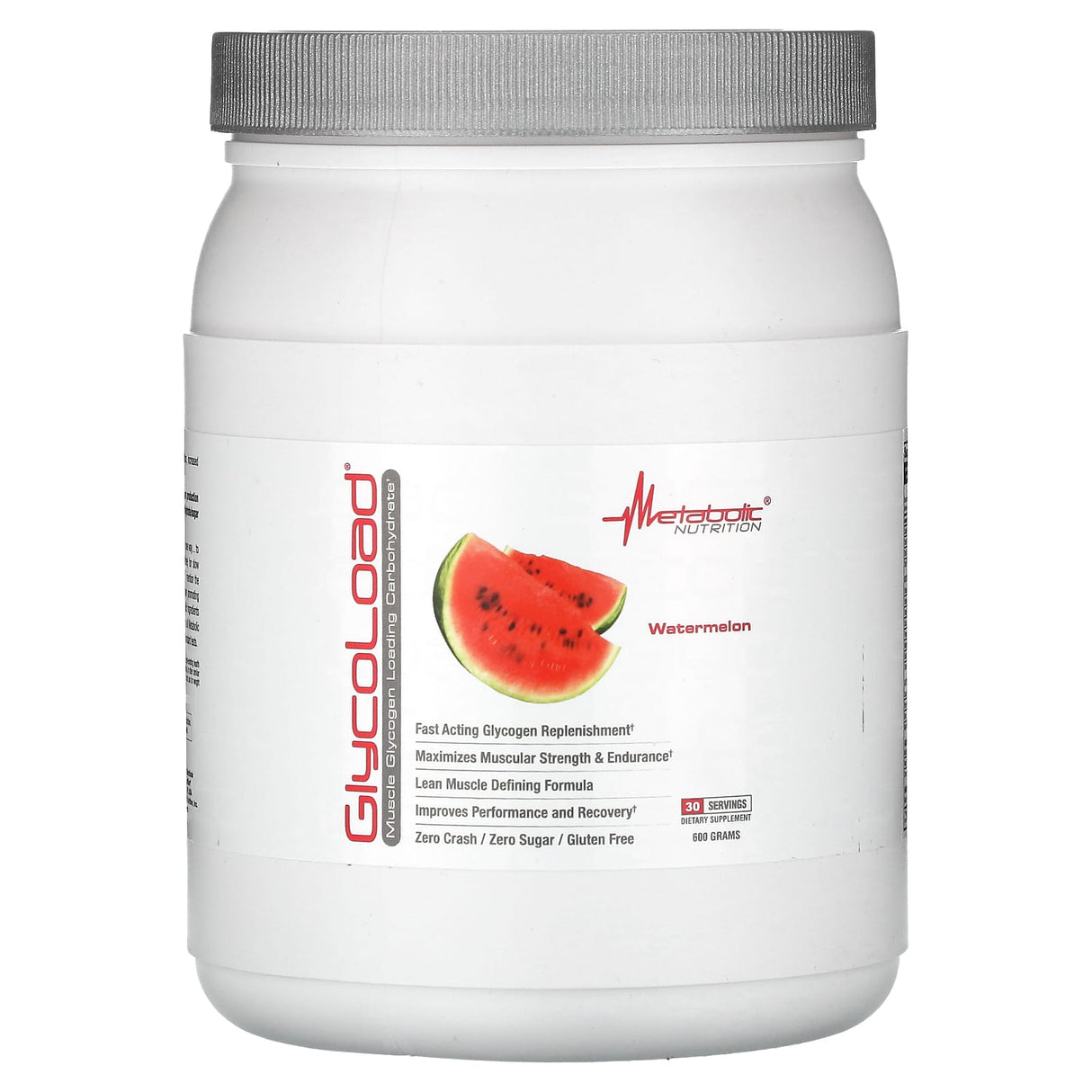 Metabolic Nutrition, GlycoLoad, Grape, 600 g - Supply Center USA