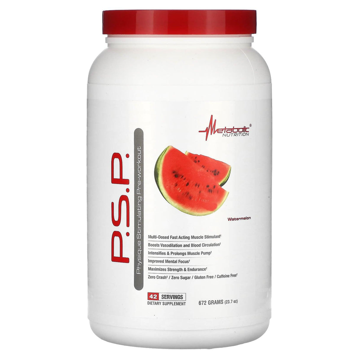 Metabolic Nutrition, P.S.P. Physique Stimulating Pre-Workout, Lemonade, 23.7 oz (672 g) - Supply Center USA