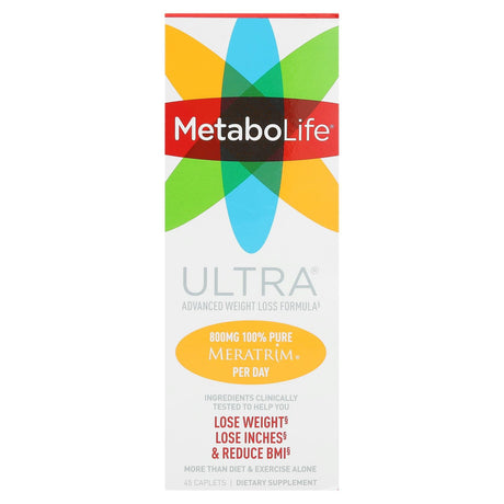 Metabolife, Ultra Advanced Weight Loss Formula , 45 Caplets - Supply Center USA