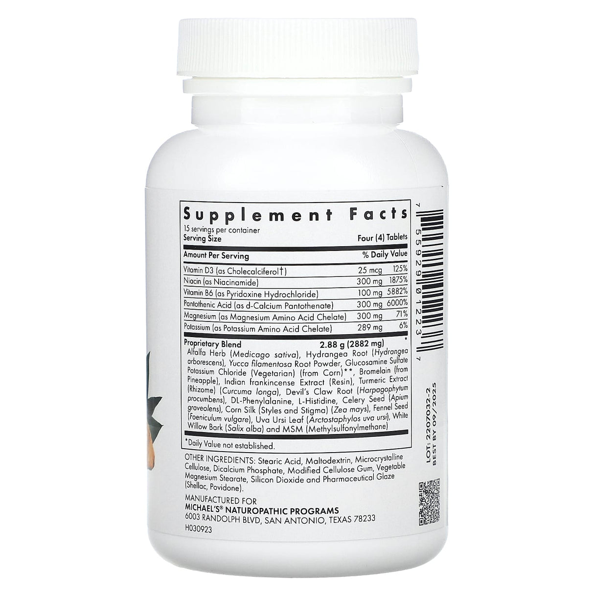 Michael's Naturopathic, Joint Mobility Factors, 60 Vegetarian Tablets - Supply Center USA