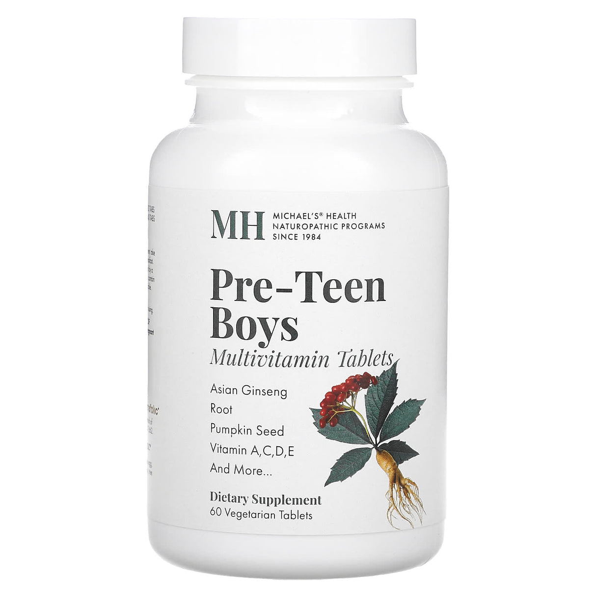 Michael's Naturopathic, Pre-Teen Boys Multivitamin, 60 Vegetarian Tablets - Supply Center USA