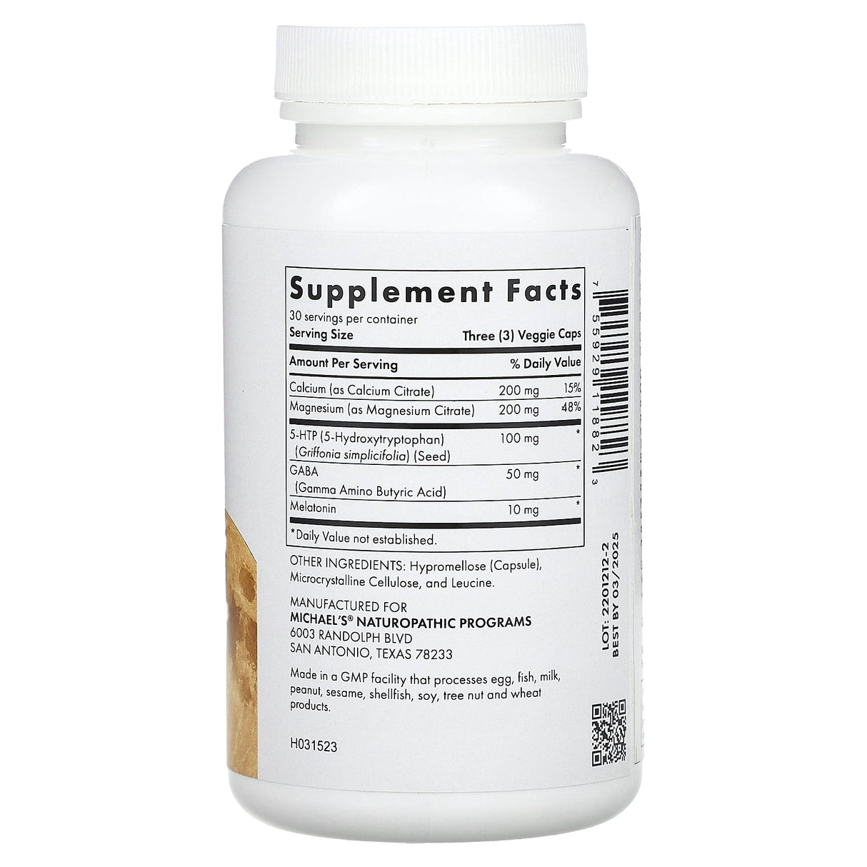 Michael's Naturopathic, Sleep Factors, 90 Vegan Capsules - Supply Center USA