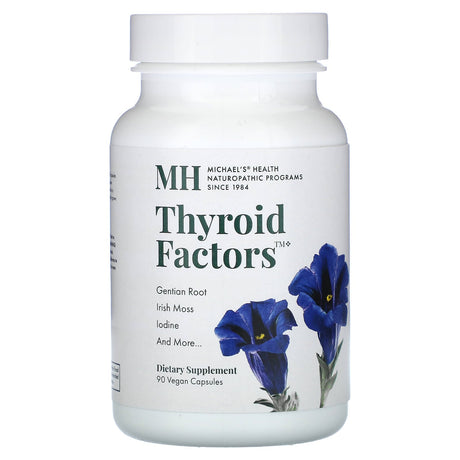 Michael's Naturopathic, Thyroid Factors, 90 Vegan Capsules - Supply Center USA