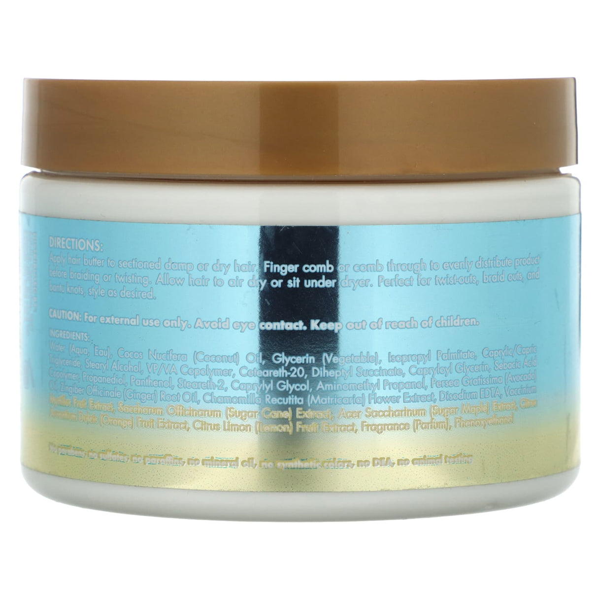 Mielle, Moisture RX, Moisturizing Hair Butter, Hawaiian Ginger, 12 oz (340 g) - Supply Center USA