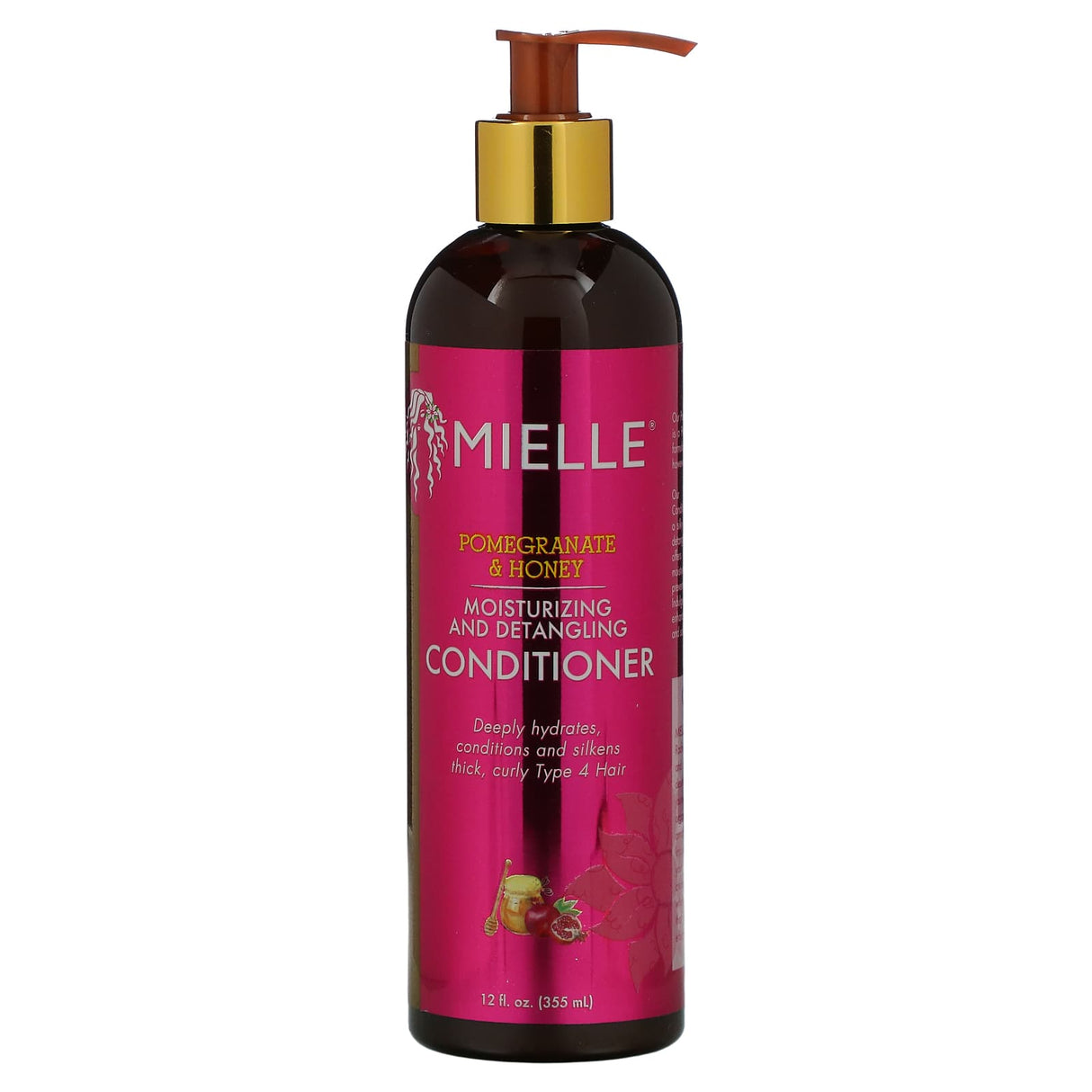 Mielle, Moisturizing and Detangling Conditioner, Pomegranate & Honey, 12 fl oz (355 ml) - Supply Center USA