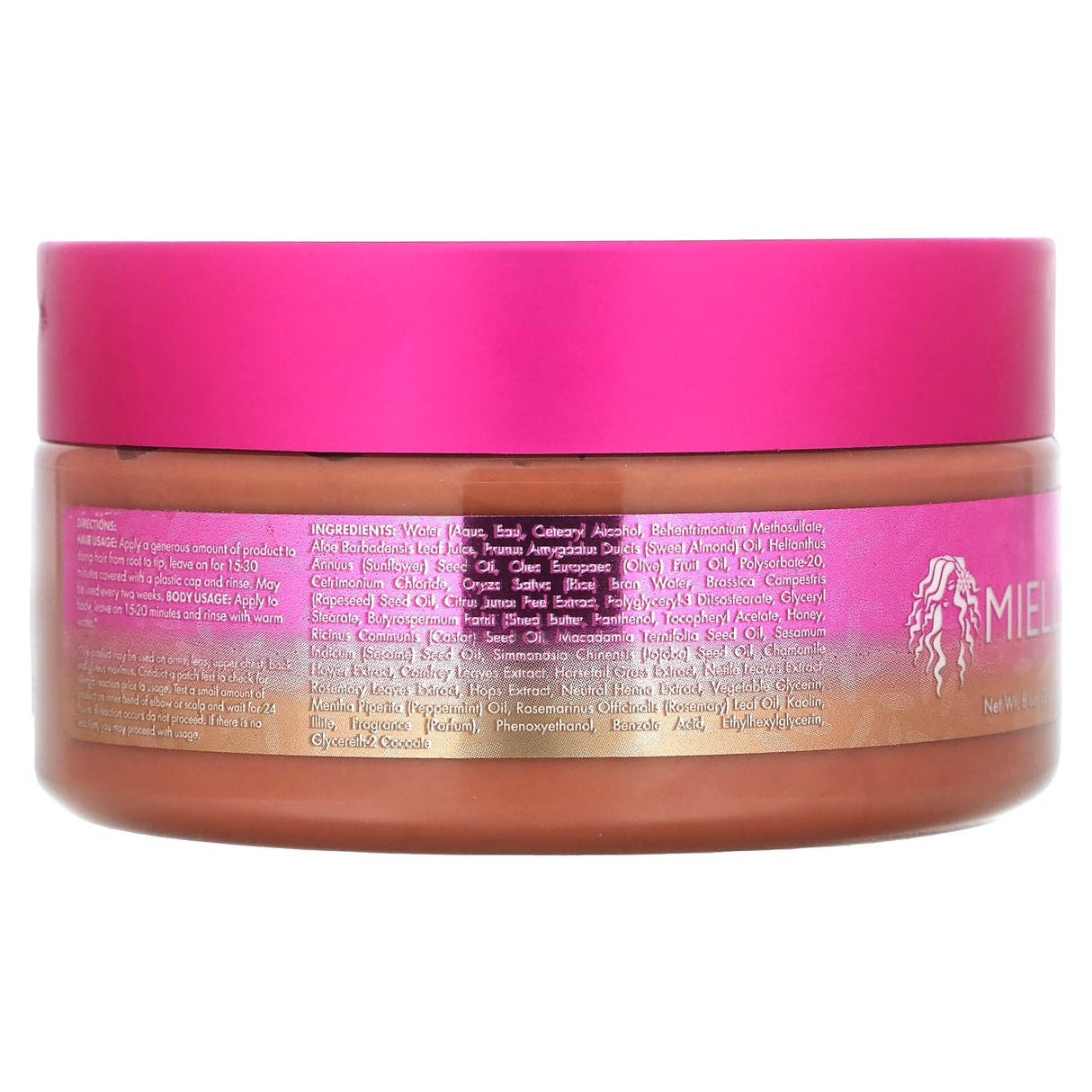 Mielle, Rice Water Collection, Clay Masque, 8 oz (227 g) - Supply Center USA