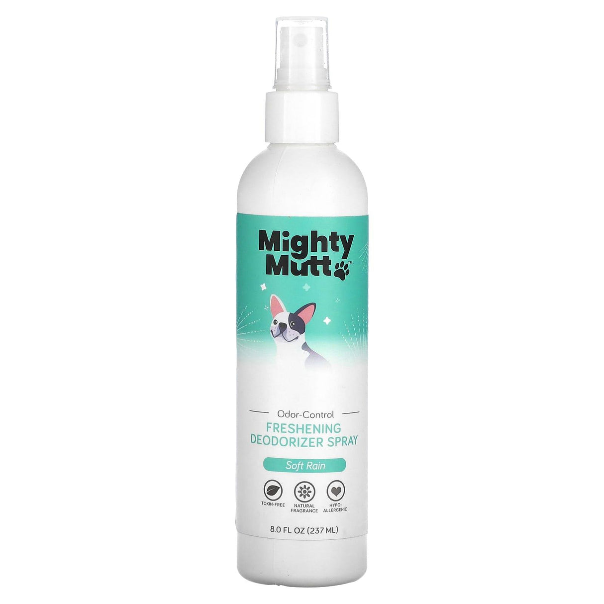 Mighty Mutt, Freshening Deodorizer Spray, For Dogs, Soft Rain, 8 fl oz (237 ml) - Supply Center USA