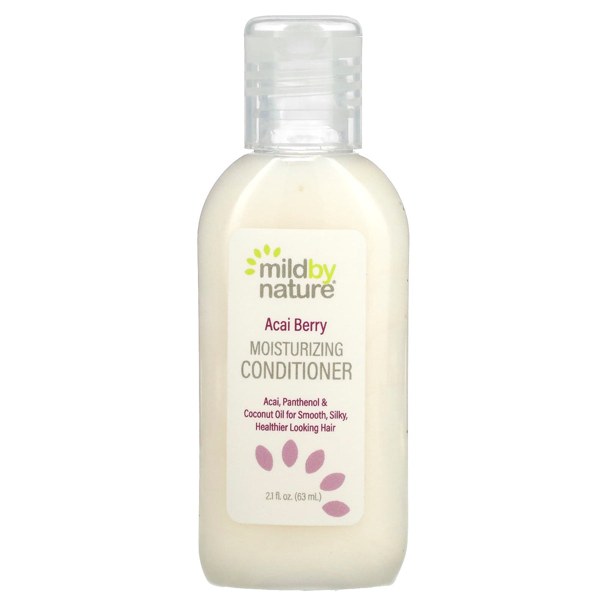 Mild By Nature, Acai Berry Moisturizing Conditioner, Travel Size, 2.10 fl oz (63 ml) - Supply Center USA