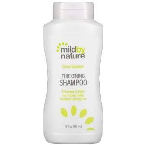 Mild By Nature, Thickening B-Complex + Biotin Shampoo by Madre Labs, No Sulfates, Citrus Squeeze, 16 fl oz (473 ml) - Supply Center USA