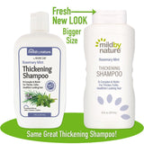 Mild By Nature, Thickening Shampoo, B-Complex & Biotin, Rosemary Mint, 16 fl oz (473 ml) - Supply Center USA