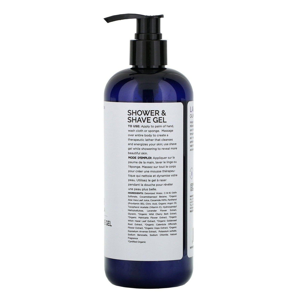 Mill Creek Botanicals, Shower & Shave Gel, Lavender, 14 fl oz (414 ml) - Supply Center USA