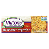 Milton's Craft Bakers, Gourmet Crackers, Fire Roasted Vegetable, 8.4 oz (238 g) - Supply Center USA