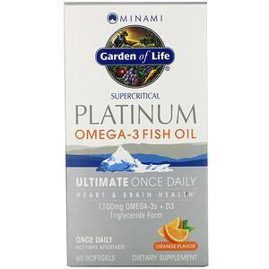 Minami Nutrition, Platinum, Omega-3 Fish Oil, Orange Flavor, 60 Softgels - Supply Center USA