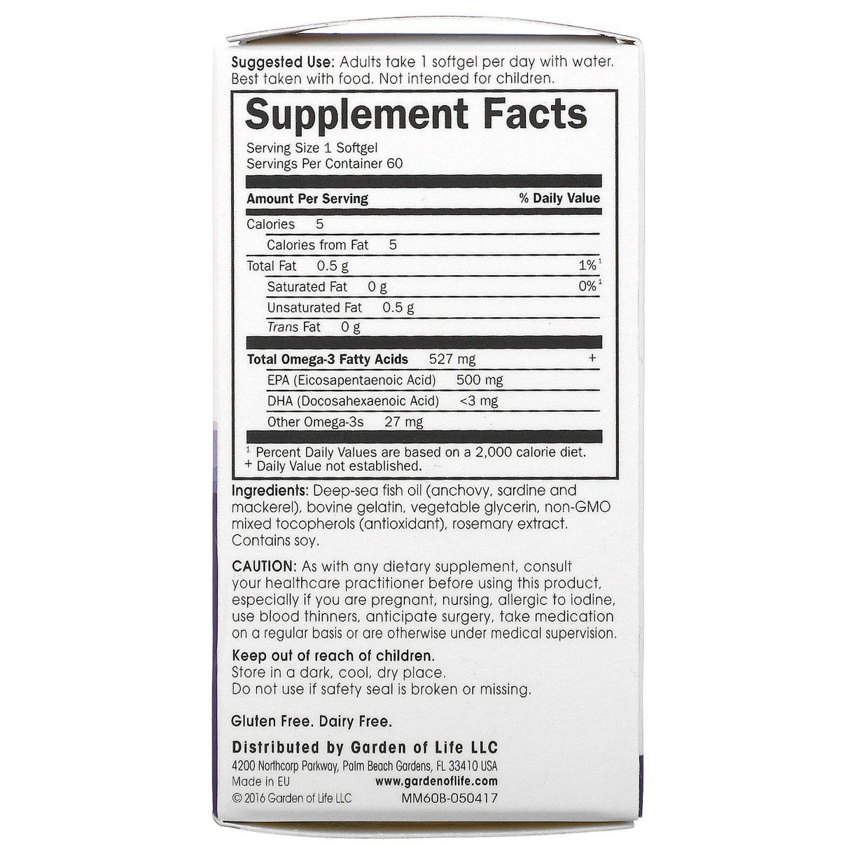 Minami Nutrition, Supercritical Mood Omega-3 Fish Oil, 500 mg, 60 Softgels - Supply Center USA