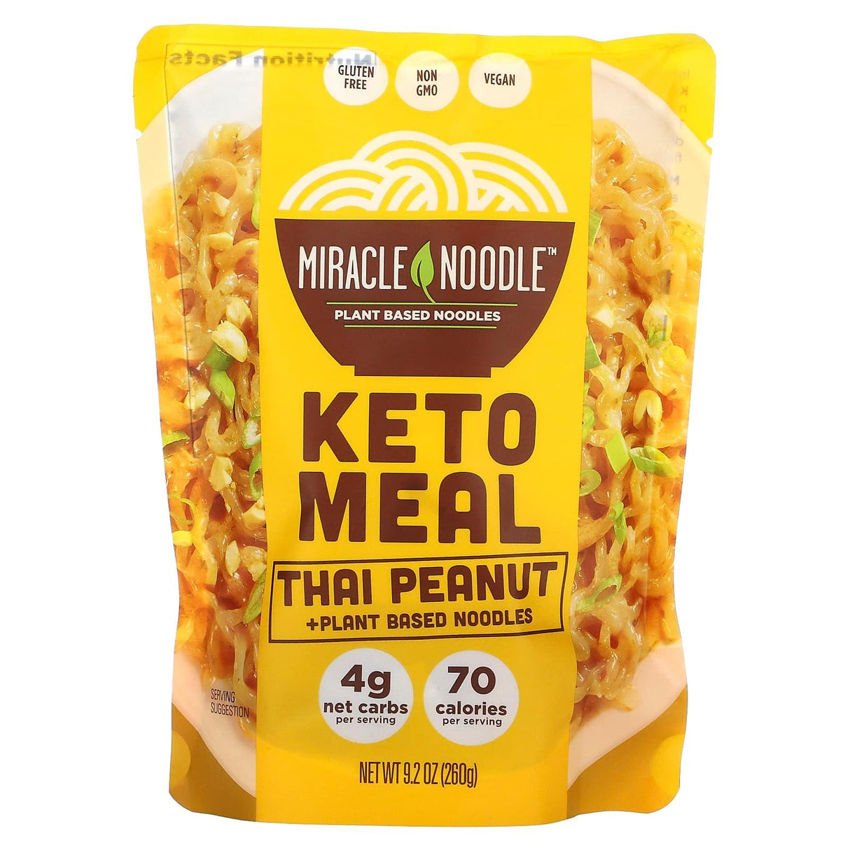 Miracle Noodle, Keto Meal, Teriyaki + Plant Based Noodles, 9.2 oz (261 g) - Supply Center USA