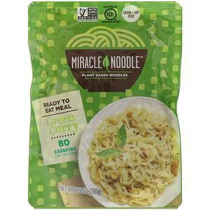 Miracle Noodle, Ready-to-Eat Meal, Green Curry, 9.9 oz (280 g) - Supply Center USA