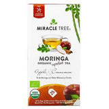 Miracle Tree, Moringa Organic Superfood Tea, Apple & Cinnamon, Caffeine Free, 25 Tea Bags, 1.32 oz (37.5 g) - Supply Center USA