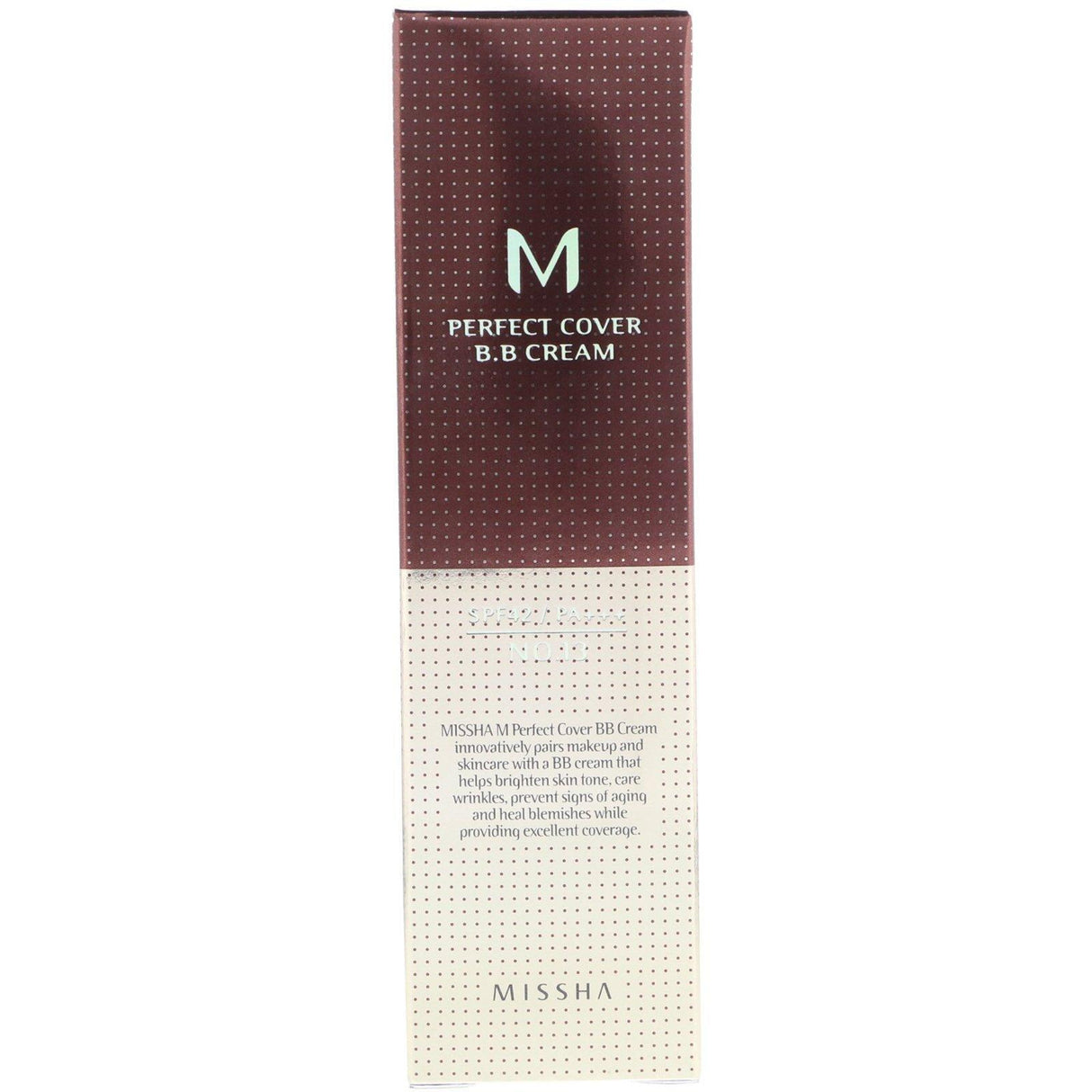 Missha, Perfect Cover B.B Cream, SPF 42 PA+++, No. 13 Bright Beige, 50 ml - Supply Center USA