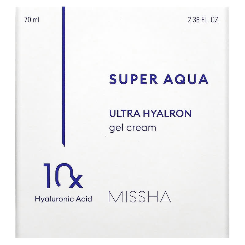 Missha, Super Aqua, Ultra Hyalron Cream, 2.36 fl oz (70 ml) - Supply Center USA