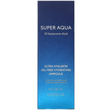 Missha, Super Aqua, Ultra Hyalron Oil-Free Hydrating Ampoule, 1.35 fl oz (40 ml) - Supply Center USA