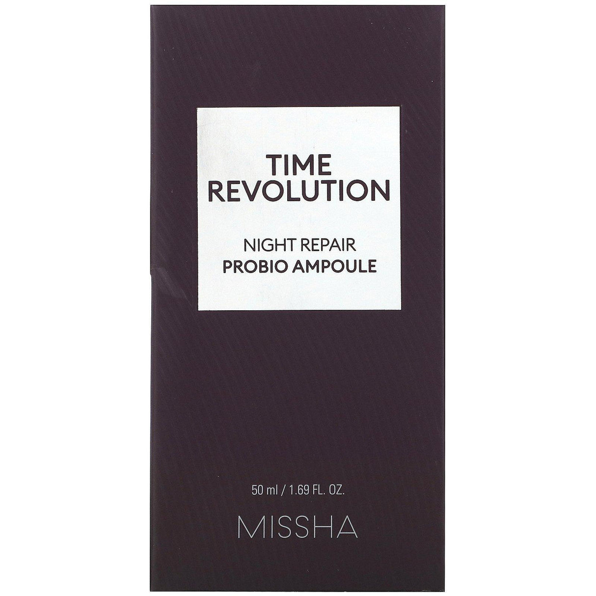 Missha, Time Revolution, Night Repair Probio Ampoule, 1.69 fl oz (50 ml) - Supply Center USA