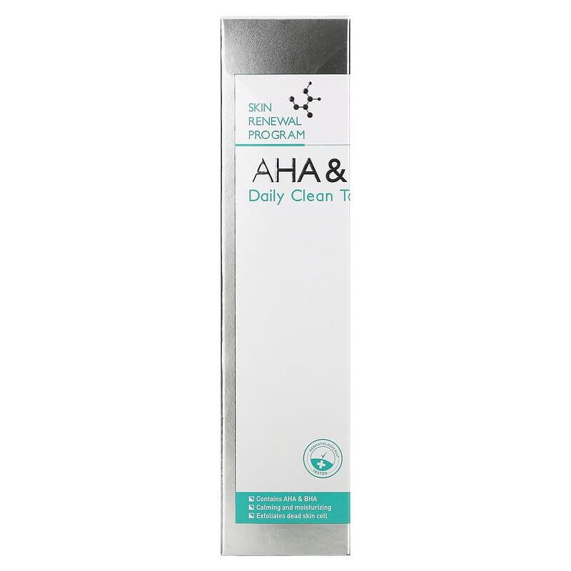 Mizon, AHA & BHA Daily Clean Toner, 5.07 fl oz (150 ml) - Supply Center USA