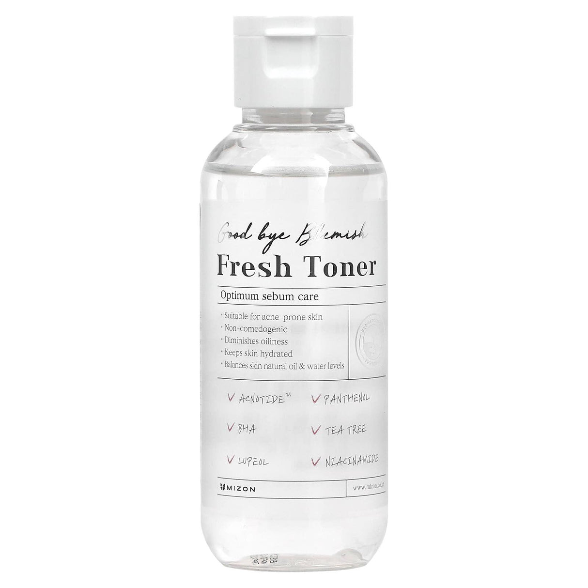 Mizon, Good Bye Blemish, Fresh Toner, 4.05 fl oz (120 ml) - Supply Center USA