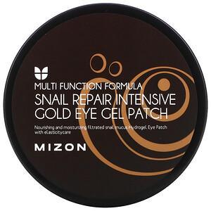 Mizon, Snail Repair Intensive Gold Eye Gel Patch, 60 Patches - Supply Center USA