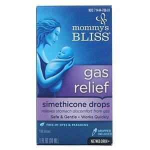 Mommy's Bliss, Gas Relief, Simethicone Drops, Newborn+, 1 fl oz (30 ml) - Supply Center USA