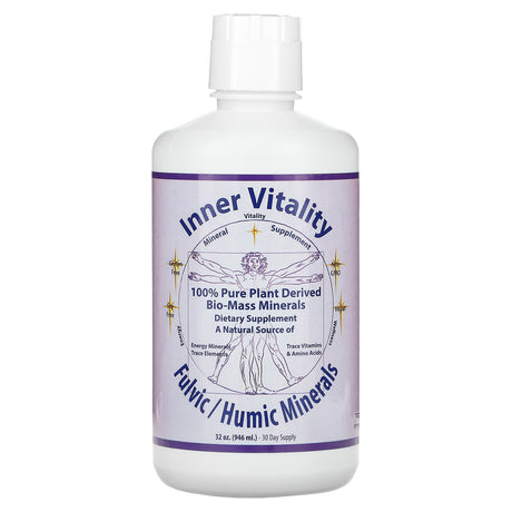 Morningstar Minerals, Inner Vitality, Fulvic/Humic Minerals, 32 oz (946 ml) - Supply Center USA