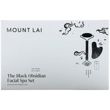 Mount Lai, The Black Obsidian Facial Spa Set, 2 Piece Set - Supply Center USA