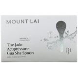 Mount Lai, The Jade Acupressure Gua Sha Spoon, 1 Tool - Supply Center USA