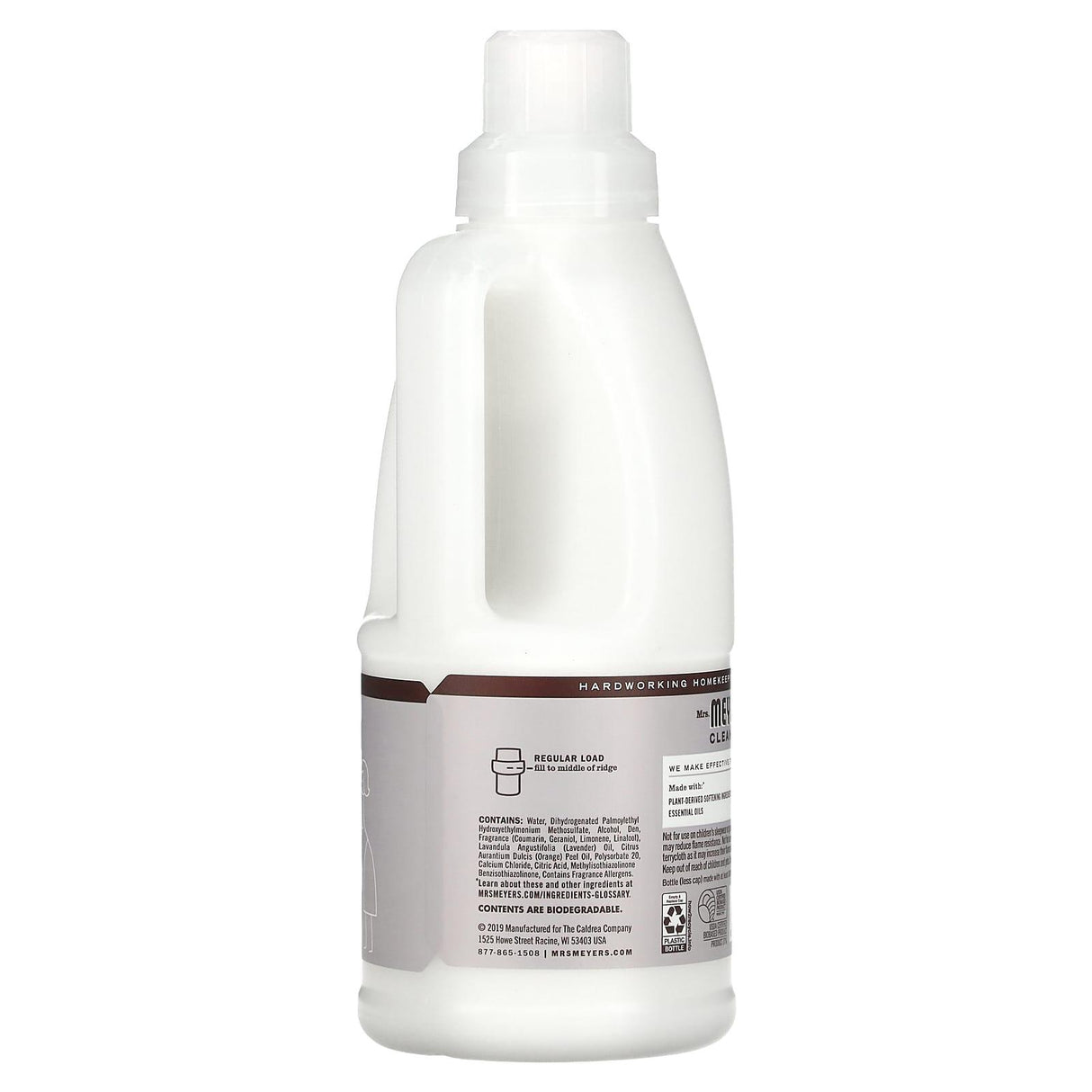Mrs. Meyers Clean Day, Fabric Softener, Lavender, 32 fl oz (946 ml) - Supply Center USA