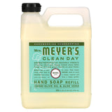 Mrs. Meyers Clean Day, Hand Soap Refill, Basil, 33 fl oz (975 ml) - Supply Center USA