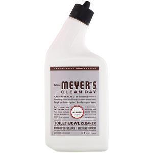 Mrs. Meyers Clean Day, Toilet Bowl Cleaner, Lavender Scent, 24 fl oz (710 ml) - Supply Center USA