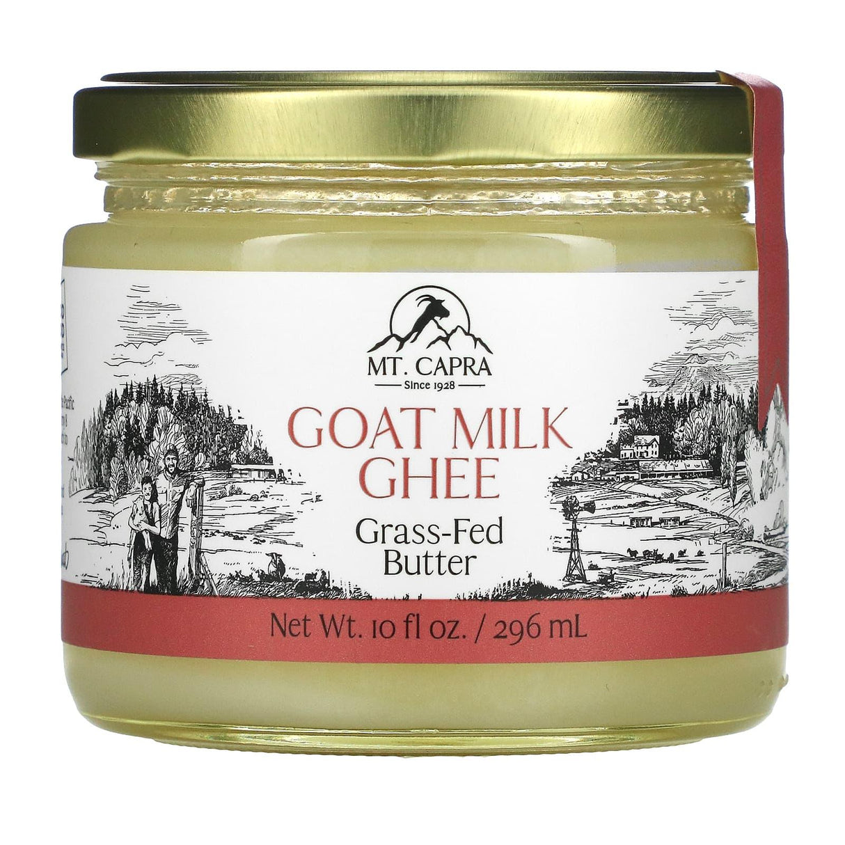 Mt. Capra, Goat Milk Ghee, 10 fl oz (296 ml) - Supply Center USA