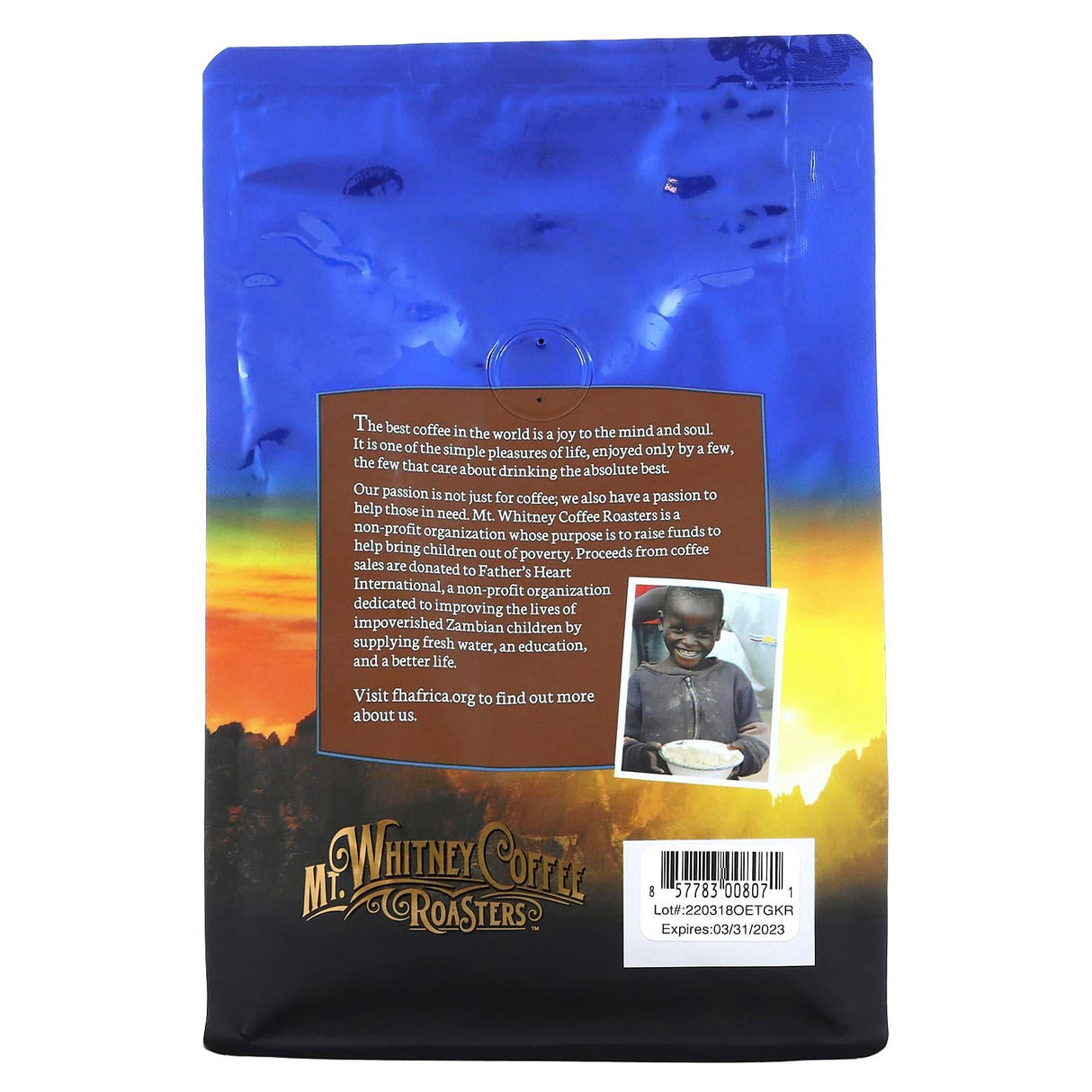 Mt. Whitney Coffee Roasters, Organic Ethiopia Guji, Ground Coffee, Medium Roast, 12 oz (340 g) - Supply Center USA